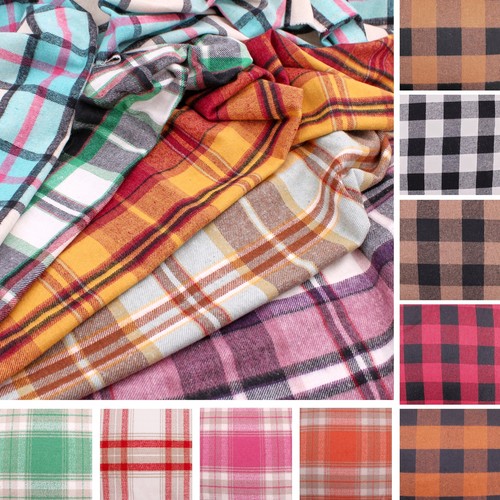 Brushed flannel shirt pyjama - flannel,