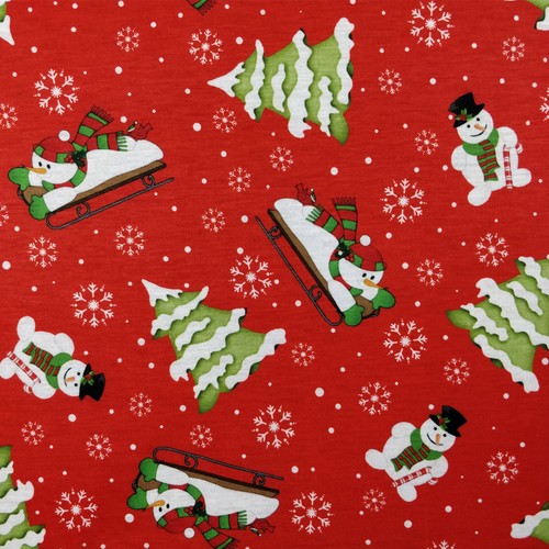 Christmas snowman jersey - christmas,