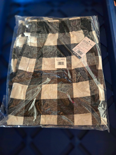 Black white plaid cotton - black,
