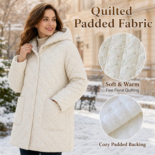 Quilted colour dot - quilted,