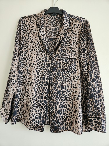 Topshop leopard print shirt - leopard,