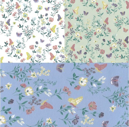 Floral cotton jersey - jersey, fabric