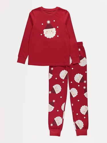 Christmas red santa long - christmas,